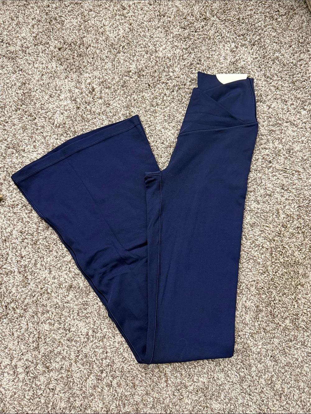 aerie Navy Blue Flare Leggings
